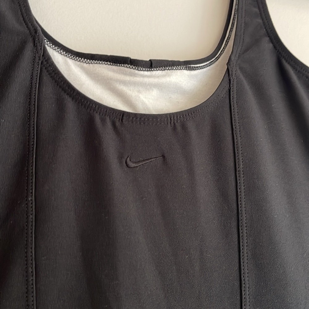 Nike activewear athleisure flare leg jumpsuit small corset style top yoga - Picture 6 of 10